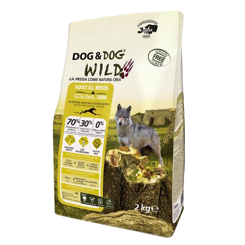 Сухой корм Dog&Dog Wild для щенков  всех пород Dog&Dog Wild Natural Instinct Puppy All Breeds (свинина, утка, лосось)